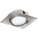 RIPPLAEVALGUSTI EGLO PINEDA 1X4,9W LED 460LM 3000K MATT NIKKEL