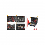 UNIVERSAALNE T&Ouml;&Ouml;RIISTAKOMPLEKT KS TOOLS 1/4&acute;&acute;+1/2&acute;&acute;, 127-OSA