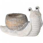 AIAKUJU TIGU LILLEPOTIGA MGO, 40X23X26,5CM HALL/PRUUN