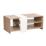 DIIVANILAUD HANNES 100X53X41.5CM, RUSTIK/VALGE MELAMIIN