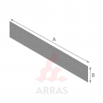 NAELUTUSPLAAT 1200X40X2,0