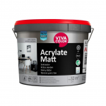 SEINAV&Auml;RV VIVACOLOR ACRYLATE MATT 2,7L VALGE MATT