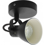 KOHTVALGUSTI EGLO SERAS2 1X3W LED GU10 240LM MUST