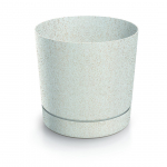 LILLEPOTT PROSPERPLAST TUBO ECO WOOD &Oslash;23,9CM VALGE