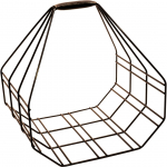 PUUKORV SUUR 30X37X41CM MUST