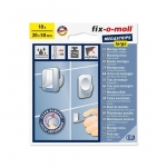 KAHEPOOLNE KLEEPS FIX-O-MOLL 20X50MM VALGE 10TK