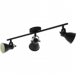KOHTVALGUSTI EGLO SERAS2 3X3W LED GU10 3X240LM MUST