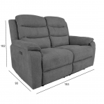 DIIVAN MIMI 2-KOHALINE ELEKTRILINE RECLINER HALL