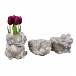 LILLEPOTI &Uuml;MBRIS STONE 19X15,5XH14CM