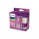 LED LAMP PHILIPS CLASSIC 7-60W A60 E27 2700K FILAMNENT 2TK PAKIS