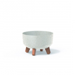 LILLEPOTT PROSPERPLAST JALGADEGA ECO WOOD &Oslash;23,5CM VALGE