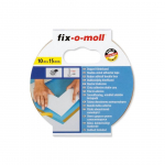KAHEPOOLNE TEIP FIX-O-MOLL 15MMX10M L&Auml;BIPAISTEV