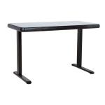 T&Ouml;&Ouml;LAUD ERGO FIT 1-MOOTORIGA 122X62XH73.5-118CM, MUST