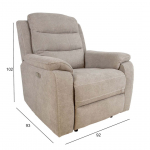 TUGITOOL MIMI ELEKTRILINE RECLINER HELEHALL
