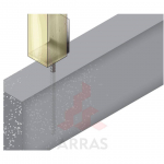 BETOONIHARK 60X60X200 KZN T&Uuml;&Uuml;P L