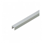 ALUMIINIUM U-PROFIIL CEZAR 8X8X1X1000MM ANOD.H&Otilde;BEDANE