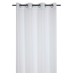 KARDIN STOF LINWOOD 140X260CM VALGE
