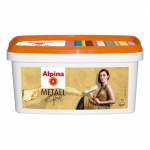 DEKORATIIVV&Auml;RV ALPINA METALL EFFEKT 1L KULDNE