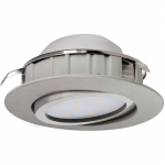 RIPPLAEVALGUSTI EGLO PINEDA 1X5,5W LED 500LM 3000K MATT NIKKEL