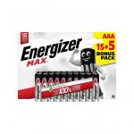 PATAREI ENERGIZER MAX ALKALINE AAA C20 20TK PAKIS