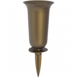 HAUAVAAS FORM-PLASTIC DAMA 13X37CM KULDNE