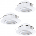 RIPPLAEVALGUSTI EGLO PINEDA 3X5,5W LED 3X360LM 3000K