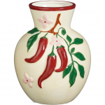 VAAS MICA DECORATIONS PEPPER &Oslash;15,5CM VALGE