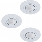 RIPPLAEVALGUSTI EGLO AREITIO 3X5W LED 3000K &Oslash;100MM ALUMIINIUM