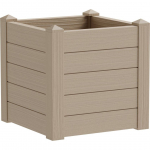 LILLEPOTT TERAPLAST TRAMA 001 42X42X40CM BEEŽ