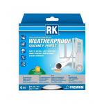 SILIKOONTIHEND RK ISELIIMUV P-PROFIIL VALGE 7MM 6M