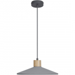RIPPVALGUSTI LEDVANCE CONCRETE WOOD 320MM E27 TUMEHALL