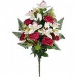 KUNSTLILLE KIMP MICA DECORATIONS 66x33x13CM FUKSIA