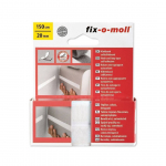 TAKJATEIP FIX-O-MOLL 20MMX150CM VALGE