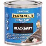 METALLIV&Auml;RV MASTON HAMMER 250ML SILE MUST MATT