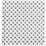 VANNITOAMATT RIDDER NEVIS 54X54CM VALGE PP/TPE-PLASTIK