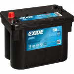 AUTOAKU EXIDE AGM 50AH 800A 260X173X206MM