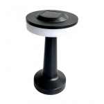 LAUALAMP SOLAR 19,5CM MUST