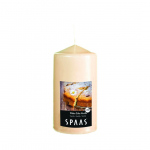 K&Uuml;&Uuml;NAL SPAAS L&Otilde;HNASTATUD SILINDER 65H 80X150MM VANILLA