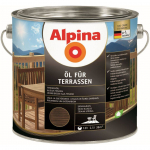 TERRASSI&Otilde;LI ALPINA &Ouml;L F&Uuml;R TERRASSEN 2,5L TUMEPRUUN