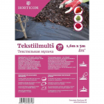 TEKSTIILMULT&Scaron; HORTICOM 1,6X5M 8M&sup2; 50G/M&sup2;