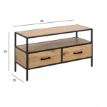 TV-LAUD SEAFORD 90X35XH50CM TAMM