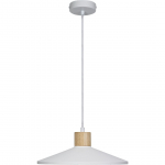 RIPPVALGUSTI LEDVANCE CONCRETE WOOD 320MM E27 VALGE
