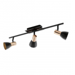 KOHTVALGUSTI BARNHAM MUST VASK 3X3,3W LED GU10 EGLO