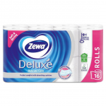 TUALETTPABER ZEWA DELUX 3-KIHILINE VALGE 16 RULLI
