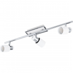 KOHTVALGUSTI EGLO DAVIDA 3X5W LED GU10 KROOM/VALGE