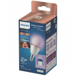 LED LAMP PHILIPS SMART 4,9W E14 P45 2200-6500 RGB 470LM WIFI BT