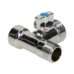 NURKVENTIIL 1/2"VK-3/4"VK-1/2"SK LIBLIKK&Auml;EPIDE KROOM