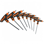 T-SABAGA KRUVIKEERAJATE KOMPLEKT TRUPER TORX T9-T40 8-OSALINE
