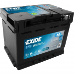 AUTOAKU EXIDE EFB 60AH 640A 242X175X190MM