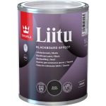 TAHVLIV&Auml;RV TIKKURILA LIITU 1L MUST MATT